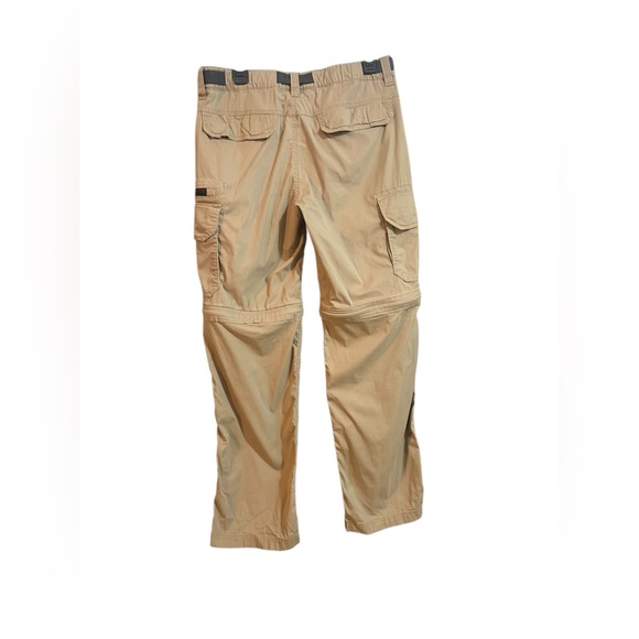 Mens Convertible Lightweight Comfort Stretch Cargo Pants or Shorts - Picture 2 of 8